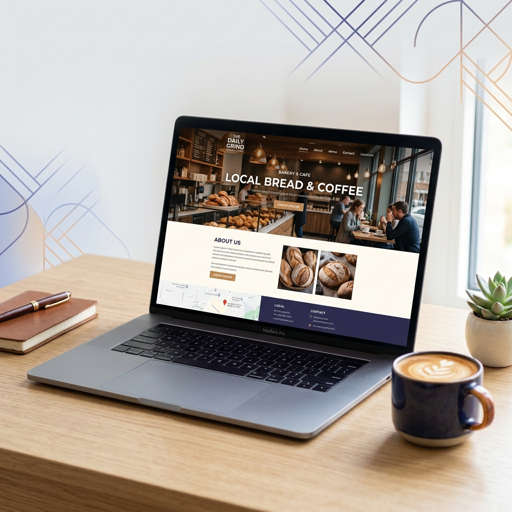 Ejemplo de web profesional para negocio local creada por LocaliaWeb